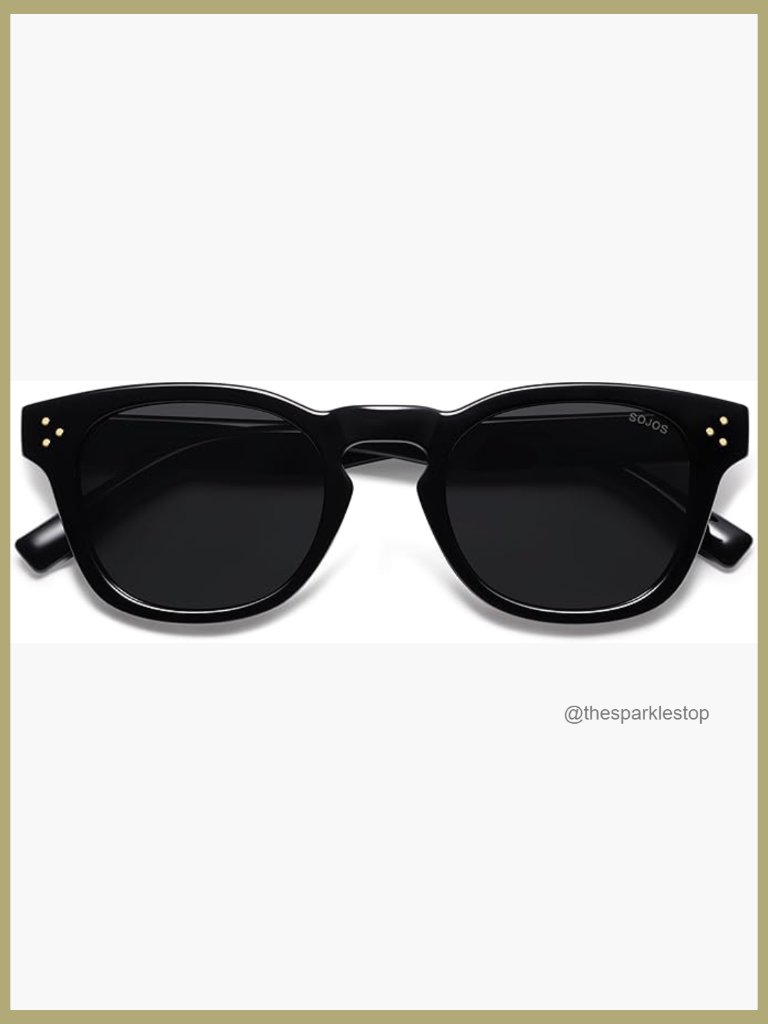 Retro Vintage Panto Polarized Sunglasses Uv400 Protection Polycarbonate Frame